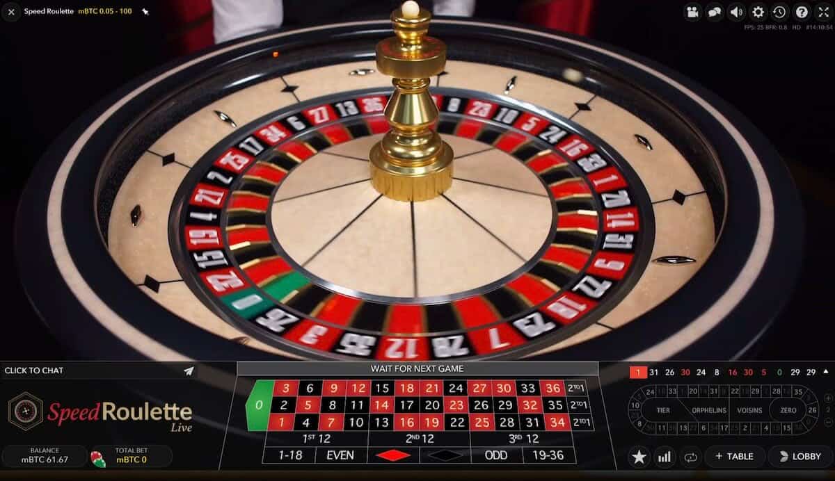 live casino roulette