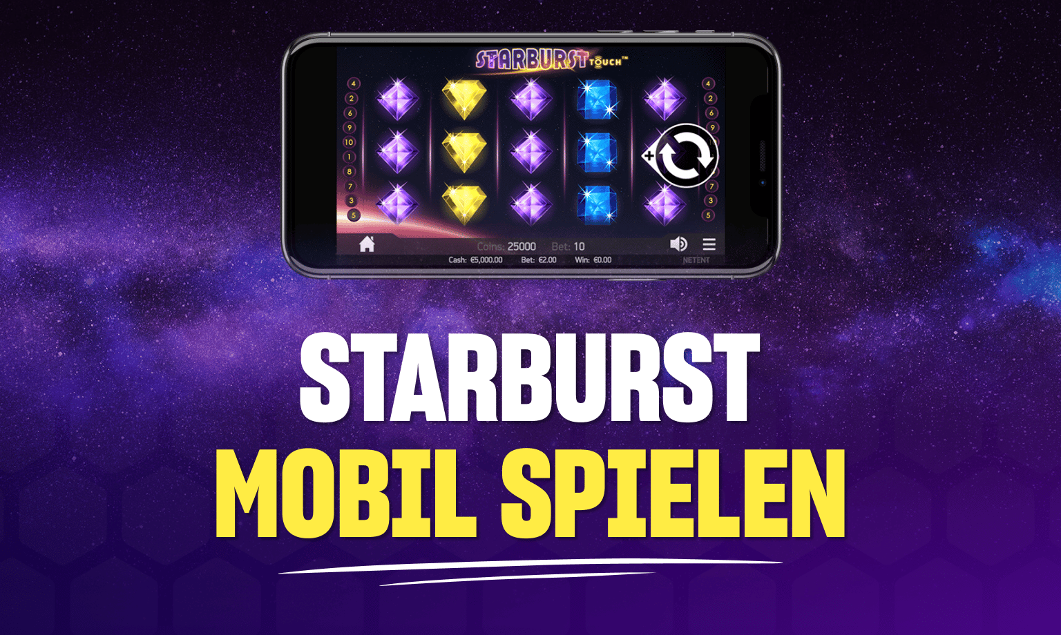 mobil spielen starburst
