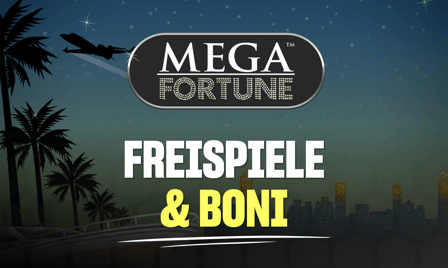 mega fortune freispiele und boni
