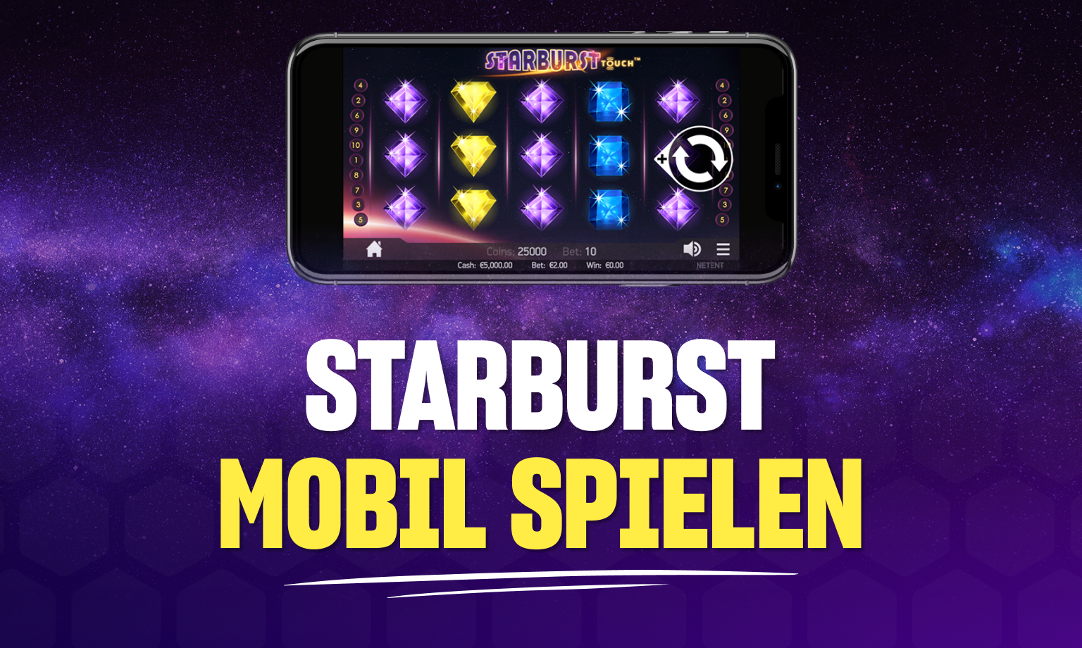 mobil spielen starburst